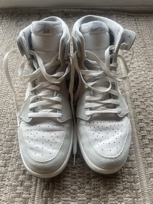 Men's Air Jordan Zoom 1 CMFT 2 Summit White Silver Grey Sneakers Sz 11