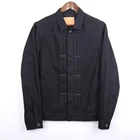 Levi's Made & Crafted Men's Denim Black Type II Trucker Jacket Size 2 / M