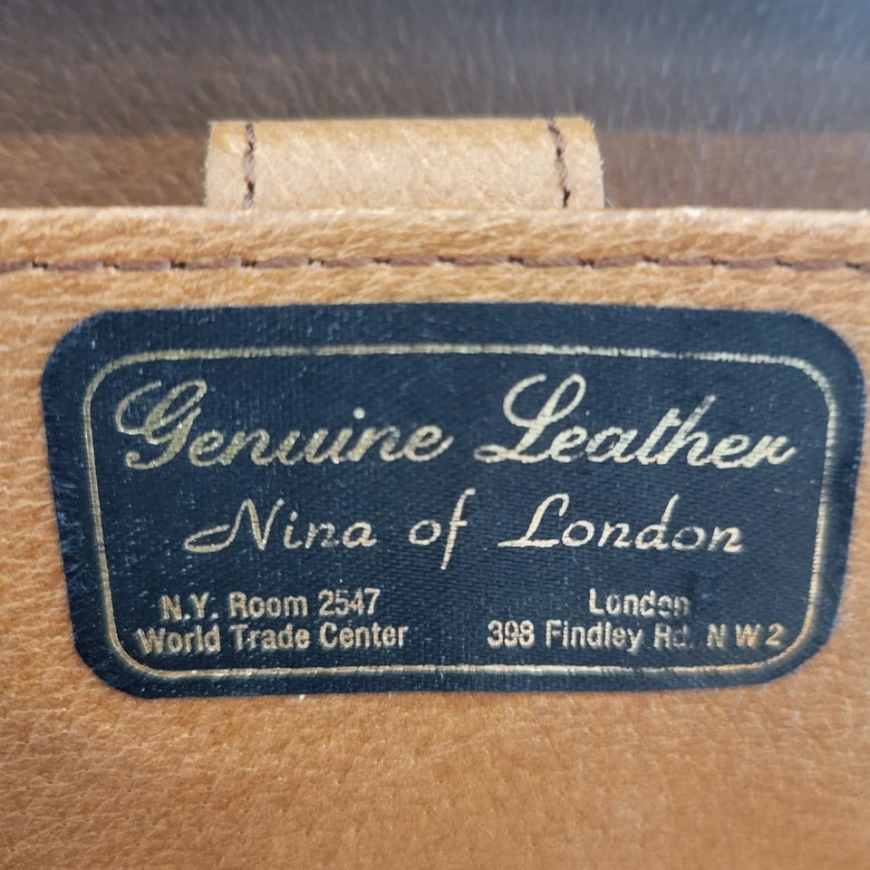 Vintage Genuine Leather Briefcase Nina by London Made In England - Image 4 of 4