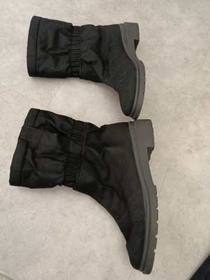 Rohde Damen Stiefel Schwarz, Größe EUR 40.Schurwolle.