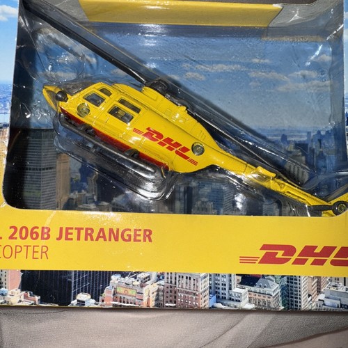NEW Daron: DHL Bell 206B Jetranger Helicopter Diecast Model: DHL2632 NIB DEAL - Picture 4 of 4