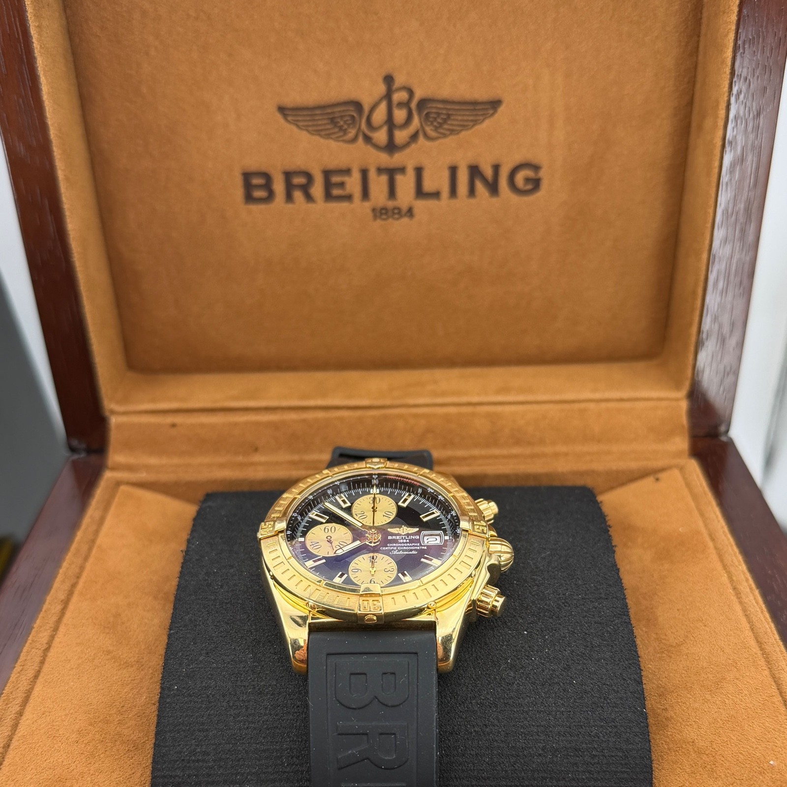 Breitling Chronomat Evolution Automatic 750/18K G… - image 2