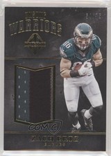 2017 Panini Majestic Unsung Warriors Materials Gold 54/75 Zach Ertz #UW-24 2r5