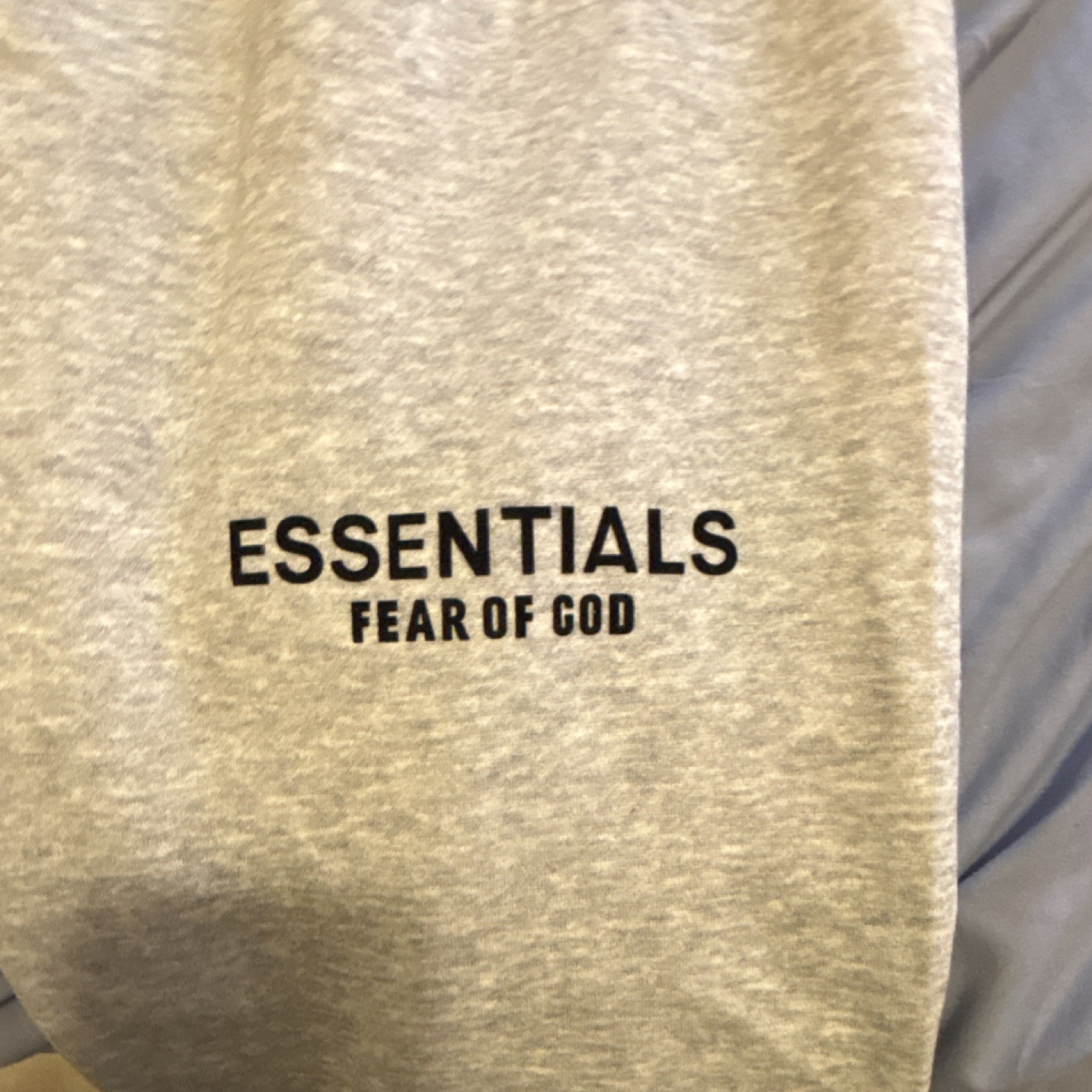 ESSENTIALS Fear of God Men's Gray Jogger Pants Drawstring Activewear