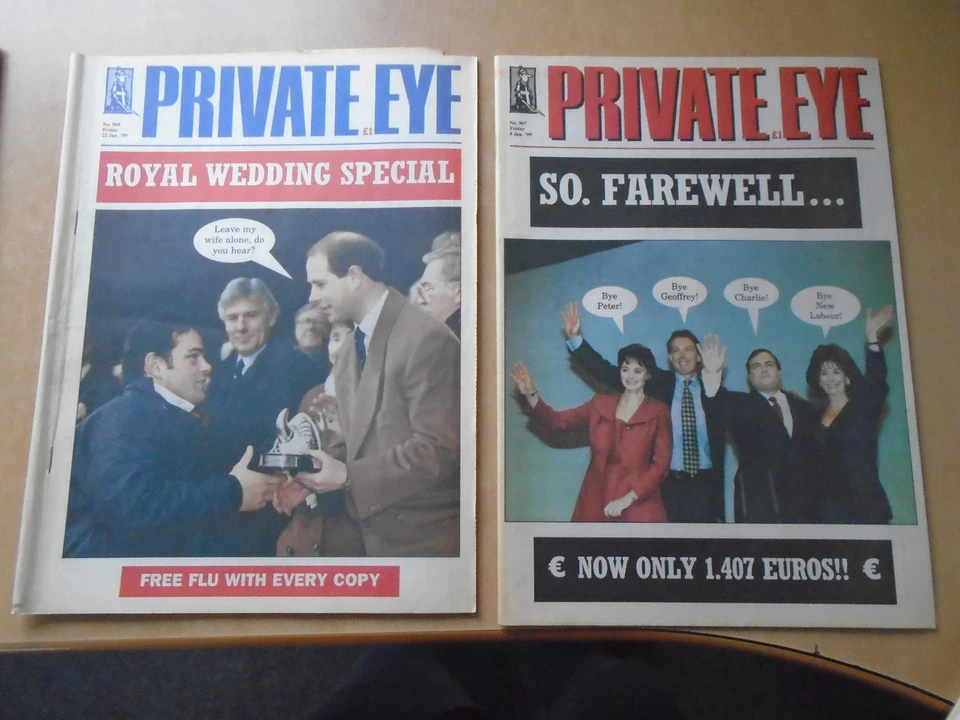 Private Eye - 24 different issues from between 1998 & 1999. See pics below. - Image 3 of 4