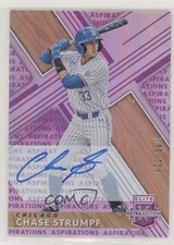 2019 Panini Elite Extra Edition Aspirations Purple /100 Chase Strumpf Auto 0pl9