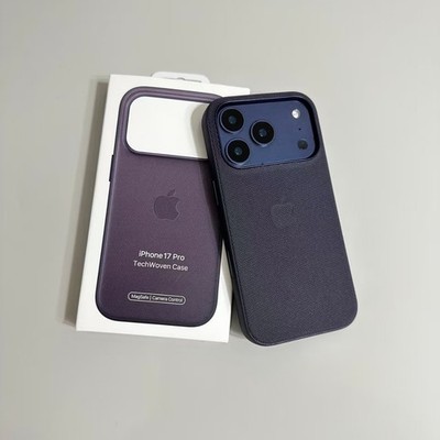 Magnetic Original TechWoven Case For iPhone 17 Pro Max Shockproof Mag safe Cover