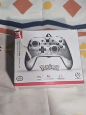 PowerA Enhanced Wired Controller for Nintendo Switch - Pikachu Black & Silver