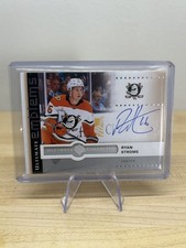 2024/25 UD Ultimate Collection Ryan Strome Ultimate Emblems Silver Auto UE-RS