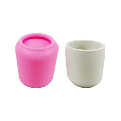 Cylinder Flower Pot Silicone Mold Succulent Planter Mold Pen Holder Mold