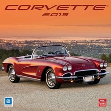 CORVETTE 2013 SQUARE 12X12 WALL CALENDAR By Browntrout Publishers  BRAND NEW 