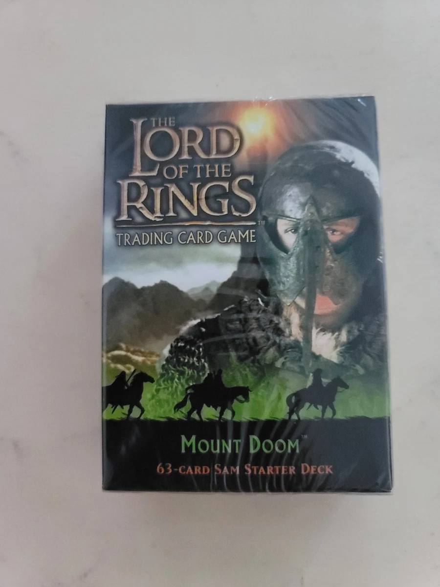 The Lord of the Rings TCG Sealed Collectible Card Game Decks