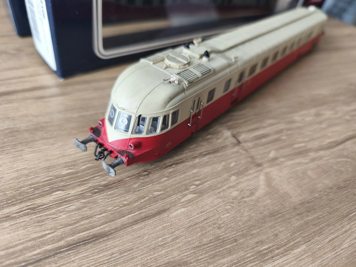 Autorail SNCF Electrotren 2140 - ABJ-3 Époque IV, HO, Rouge, État Neuf