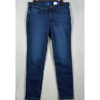 NEW Apt. 9 Mens Jeans Mens 32X30 Blue Premier Flex Travel Pants Slim Fit Denim