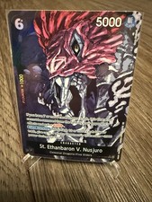 St. Ethanbaron V. Nusjuro (Alternate Art) OP13-080 Carrying On His Will Foil