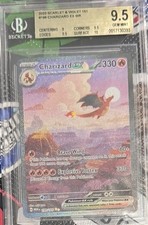 Charizard EX 199/165 Scarlet Violet 151 Sir Special Illustration Rare BGS 9.5