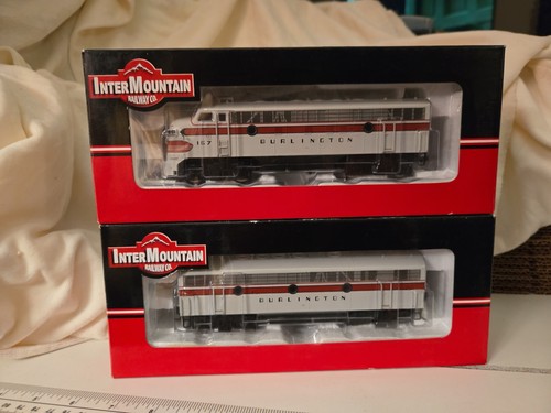 Intermountain 49999 Unidad A & B F Drive Burlington #167 Juego de 2 Nuevo en Caja HO | Zustand: New