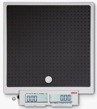 Seca 874 Flat Scale for Mobile Use with Push Buttons and Double Display