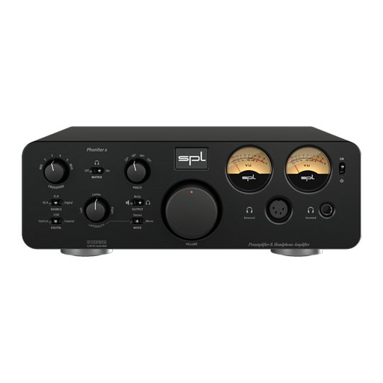 SPL Phonitor x Headphone Amplifier With Preamp, Crossfeed Control, Laterality Re