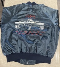 Vtg 80’s B-2 Stealth Bomber Jacket Men’s Sz XL Made In USA Distressed Grunge