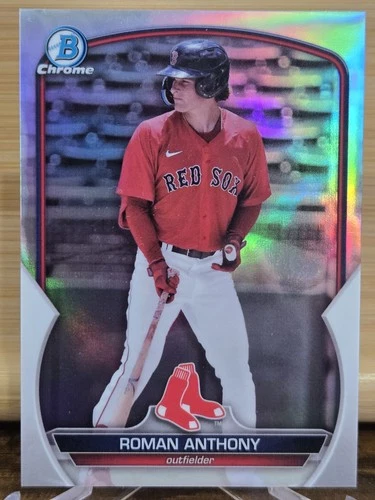 2023 Bowman Chrome - Prospects Roman Anthony #BCP-220 Refractor /499 (RC)