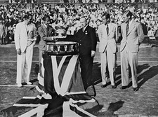 British tennis player Henry Wilfred Bunny Austin member of British- Old Photo