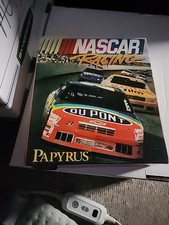 NASCAR Racing Papyrus, 1994 - PC Windows CD-ROM With Manual and Box T-22