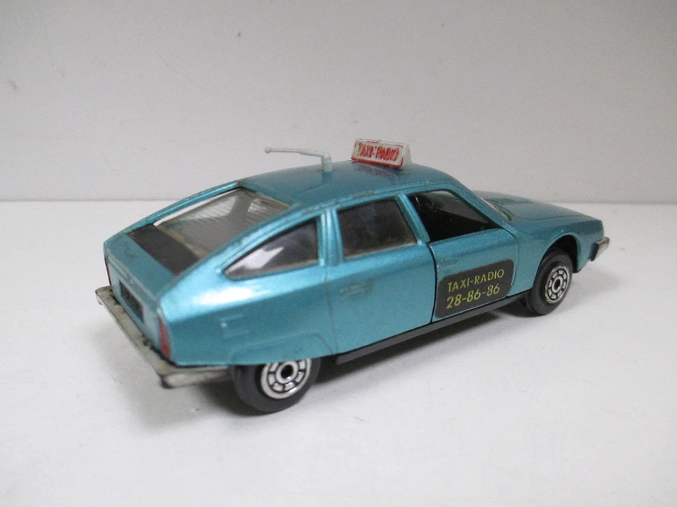 CITROEN CX 2200 TAXI RADIO Bleu Blue 1974 NOREV Jet Car Metal N° 845 au 1/43 - Photo 2/4