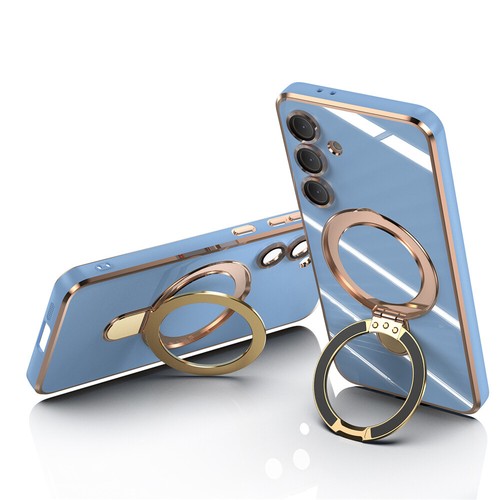 MagSafe anillo magnético soporte funda protectora para Samsung Galaxy S25 S24 FE Ultra Plus - Imagen 23 de 44