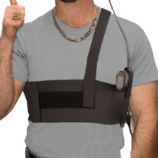 Tactical Chest Gun Holster Shoulder Holster for Concealed Carry Underarm Holste