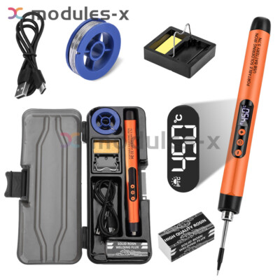 Type-C Digital Wireless Soldering Iron 8W Adjustable Temperature Welding Tools