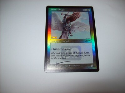 MTG Magic FOIL Serra Angel Promo Retro Frame 30th Anniversary NM Free Shipping