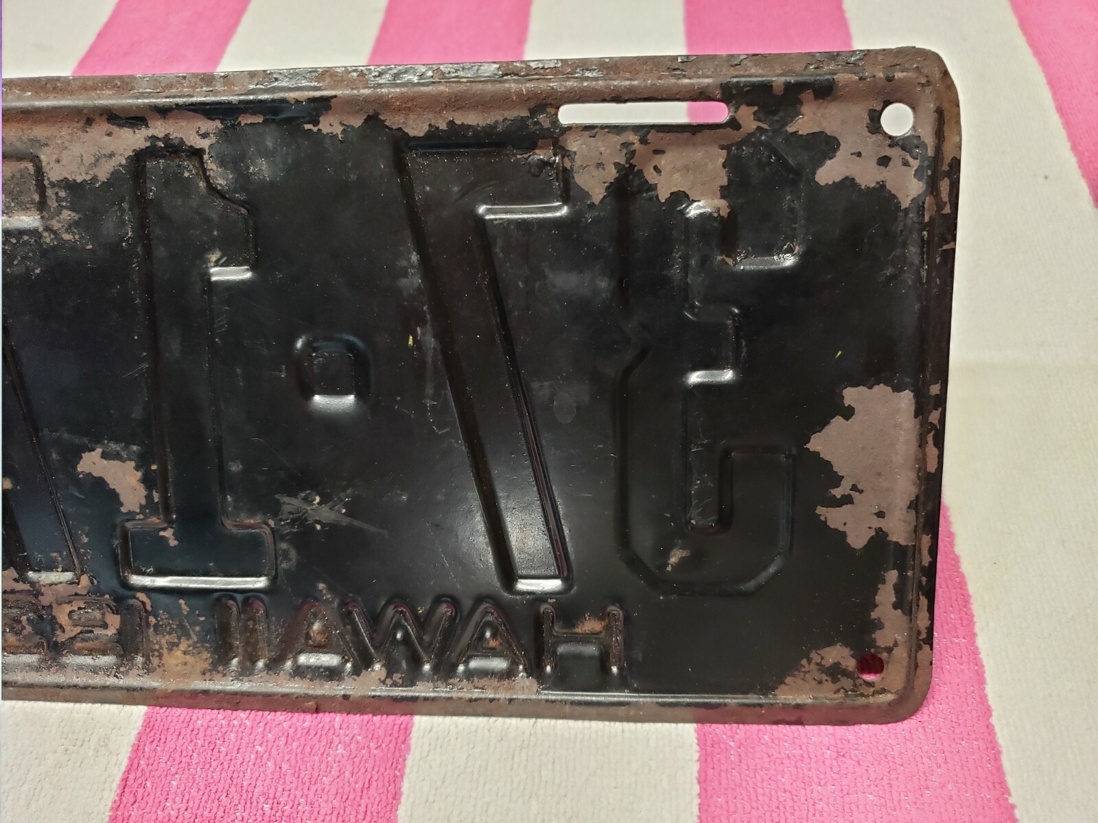 1938 Hawaii License Plate eBay