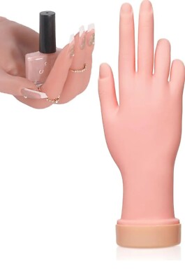 Practice Hand for Acrylic Nails Art, Mannequin Hands for New Imperfect Box