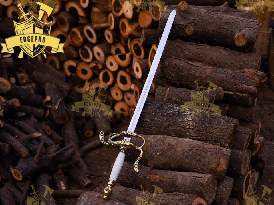 Espada Peter Damon Highlander forjada a mano, espada Toledo Salamanca lista para la batalla Foto 3 de 4