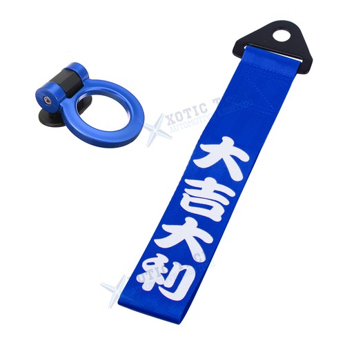 Chinese Slogan Tow Strap Front Rear Towing Trailer Hook Ring Decor Accessories - 第 18/26 張圖片