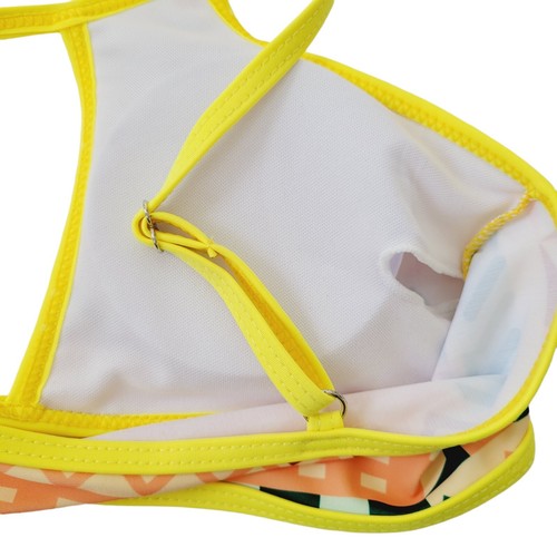 807 Lencería Estilo Suroeste Bikini 2 Piezas Amarillo Moda Traje de Baño Talla Pequeña Nuevo con Etiquetas - Imagen 4 de 7