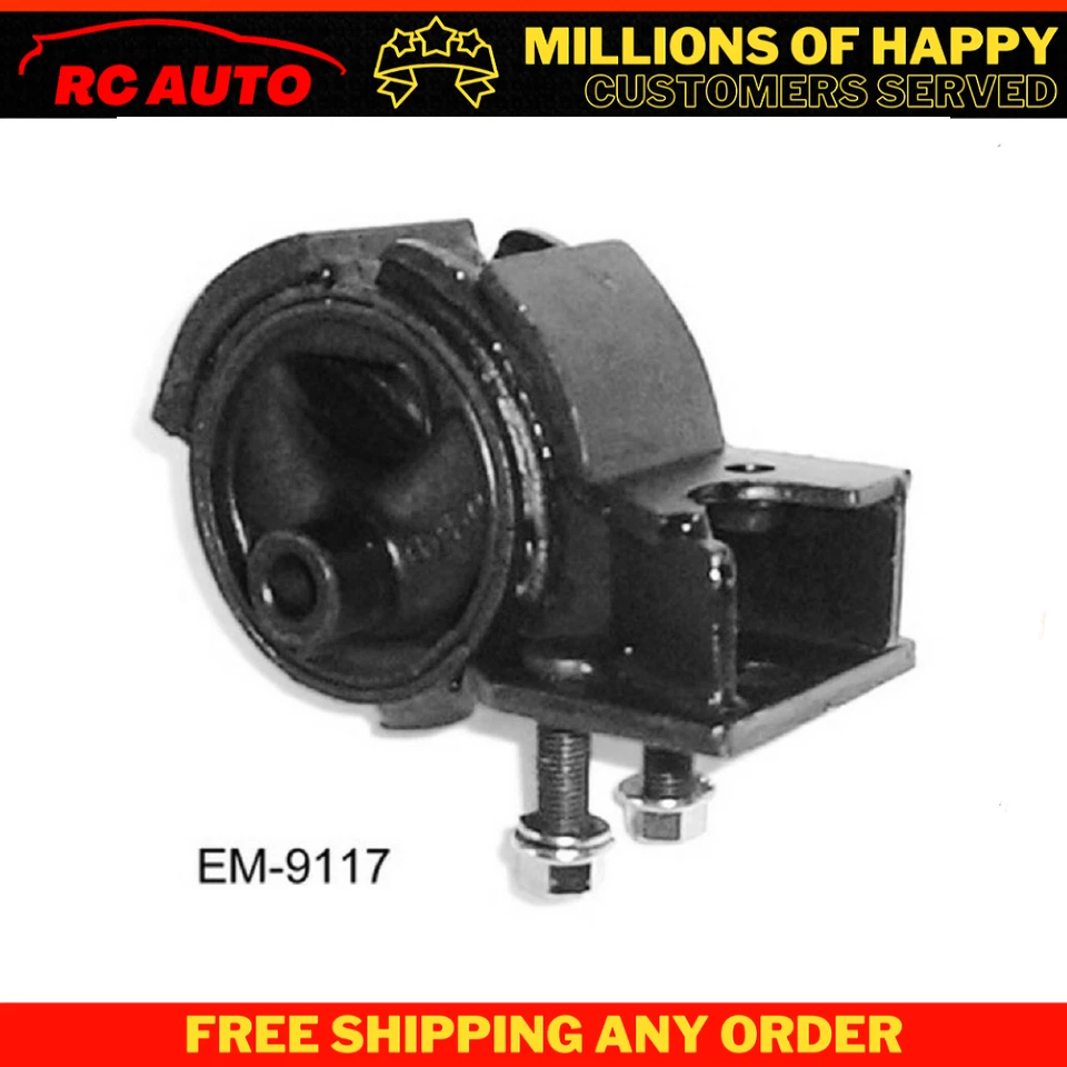 Se adapta a Toyota Corolla 1988-1989 1,6 L 4 velocidades automático DOHC 2x2 motor y montaje de transmisión 4 piezas: Foto 2 de 4