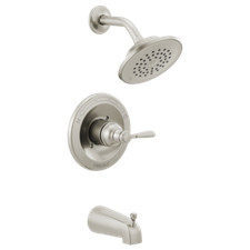 Peerless Elmhurst Tub Shower Trim Kit Brushed Nickel-Certified Refurbished