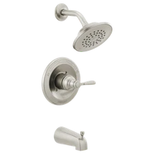 Peerless Elmhurst Tub Shower Trim Kit Brushed Nickel-Certified Refurbished