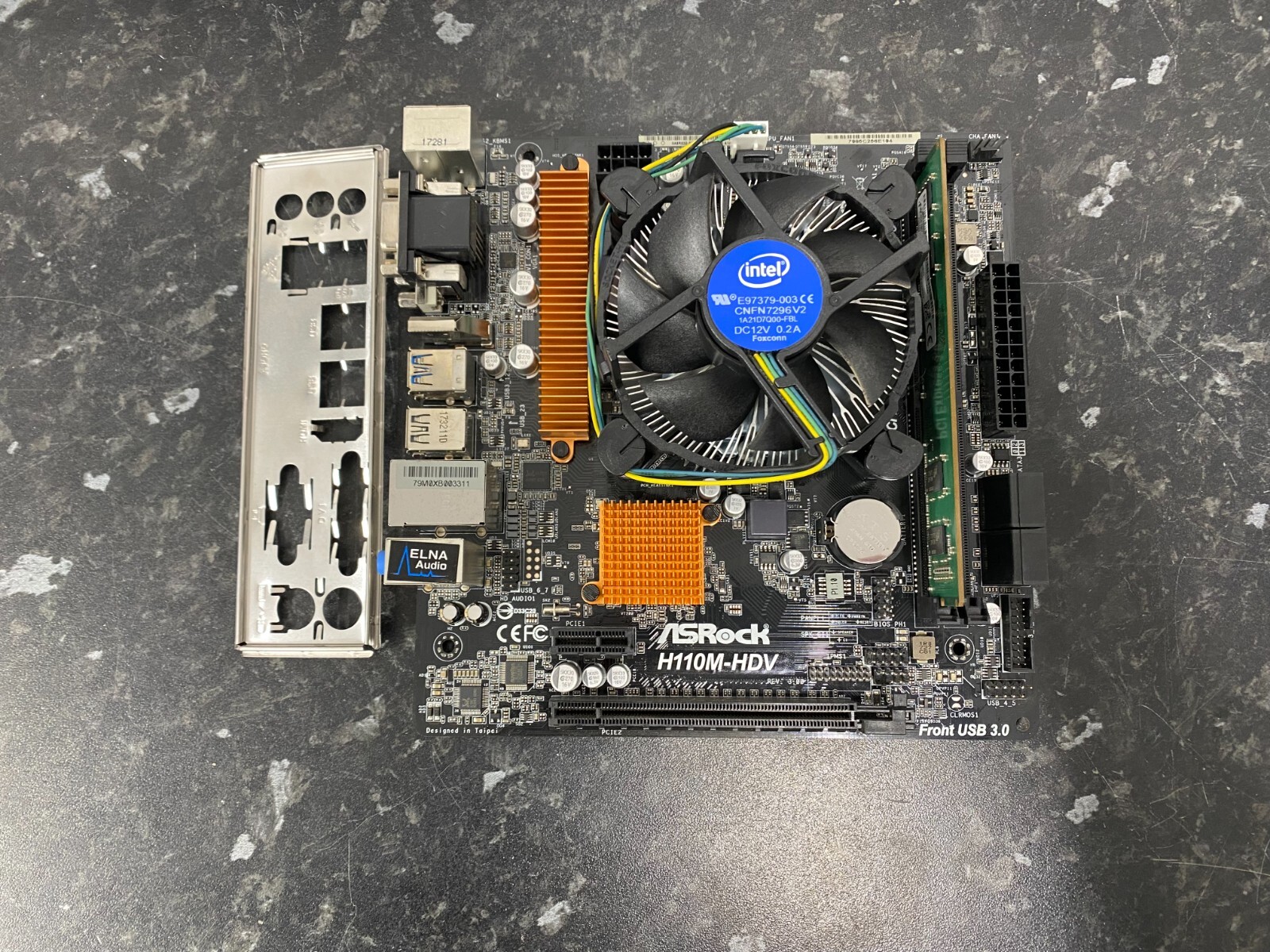 Pentium G4400 3.30GHz 4GB DDR3 ASRock H110MHDV Motherboard+CPU Combo