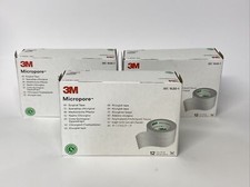 3M 1530-1 Micropore Surgical Tape 1" X 10Yds Qty. 36 Exp: 02/2027 New