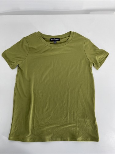 Freshman 1996, Mädchen Kurzarm T-Shirt, olivgrün, Größe S, neu ohne Etikett