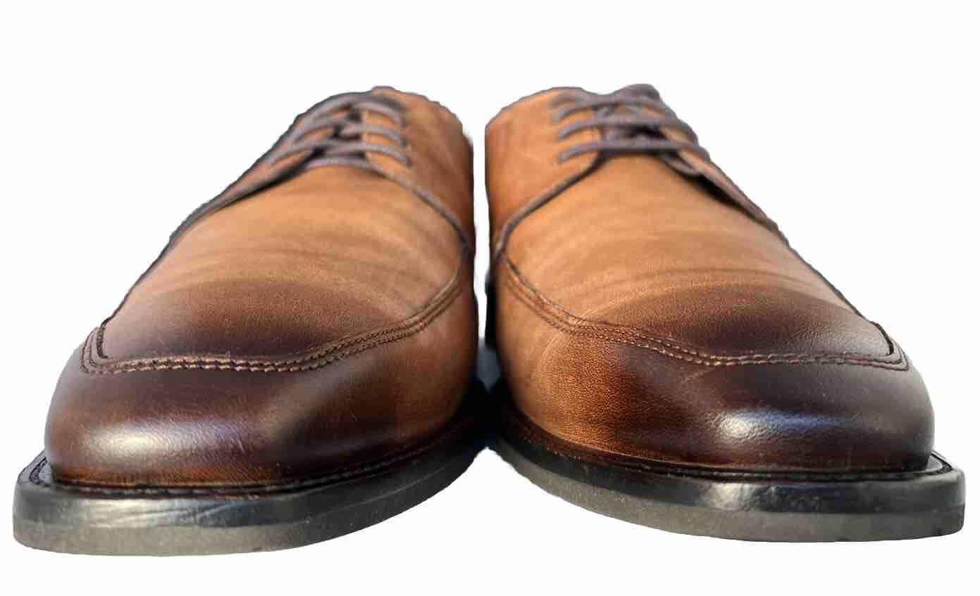 SAOLA Scarpe eleganti Ecco Calcan uomo EU 45 US 11 derby pelle brunita