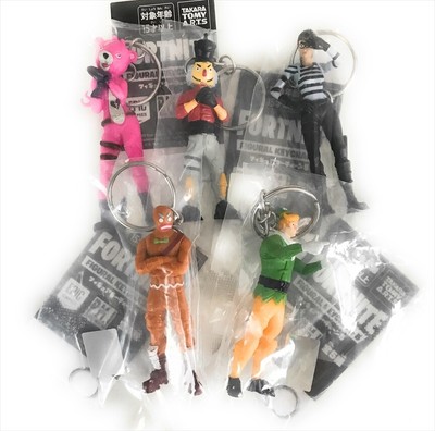 FORTNITE Figure keychain 5 CRACKSHOT RAPSCALLION MERRY ...