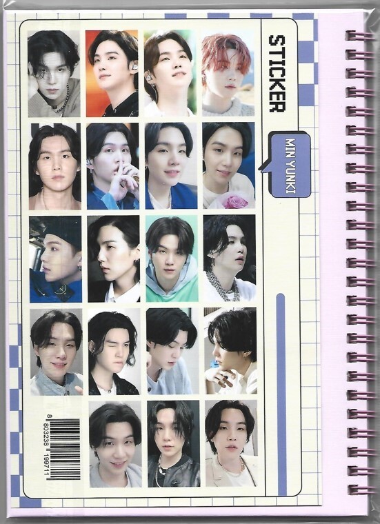 BTS SUGA Photo Calendar 2025 & 2026 K-POP 2024.07 | eBay