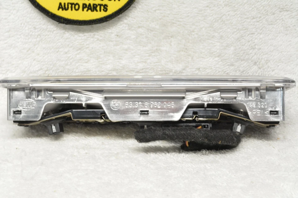 2002-2006 BMW M3 M6 luz cúpula reflexiva cromada aérea E46 63.31 6 962 046 - Imagem 4 de 4