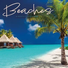  Beaches 2025 Mini Wall Calendar