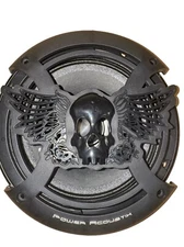 power acoustik pr 654n 6.5 pro audio speaker custom grill included