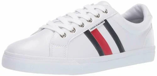 Tommy Hilfiger White Athletic Shoes for Women